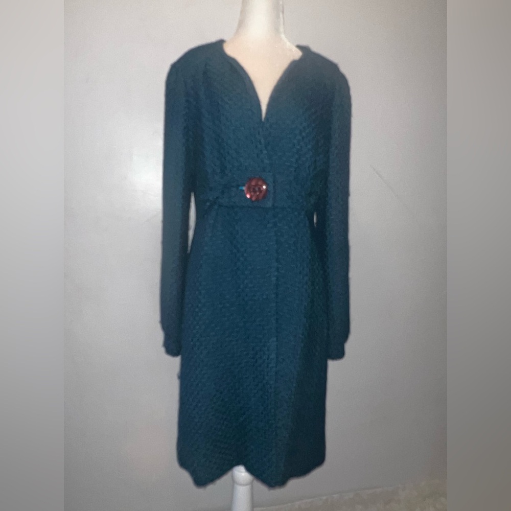 Beth Bowley Teal Coat